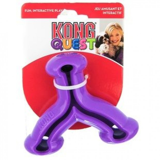 קונג קווסט - צעצוע האכלה לכלבים בצורת פרח M/L